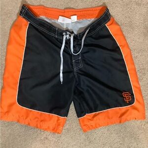 Men's Large MLB San Francisco Giant Swim Shorts